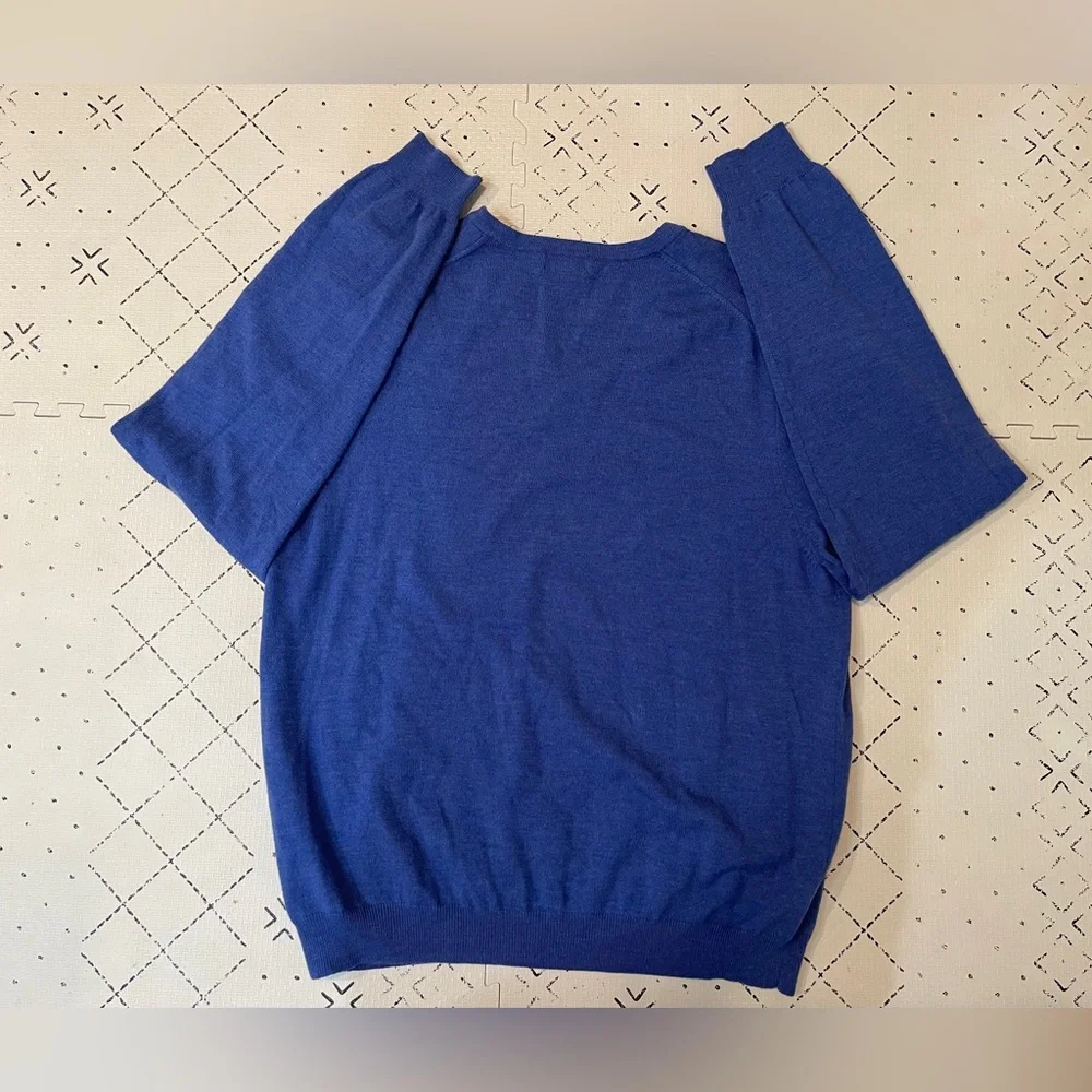 Brooks Brothers Merino wool v neck sweater XL‎